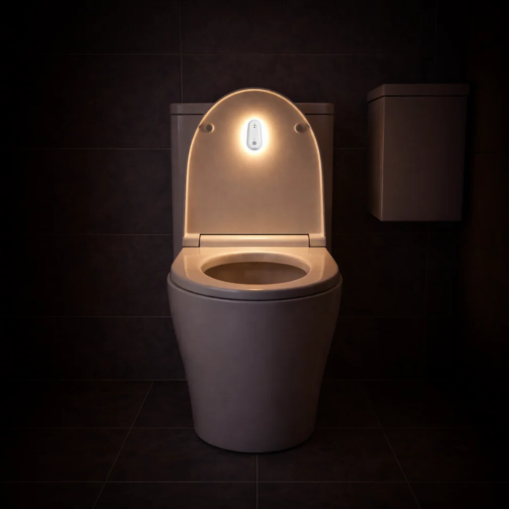 Novira Halo: UV Toilet Sanitizer & Night Light