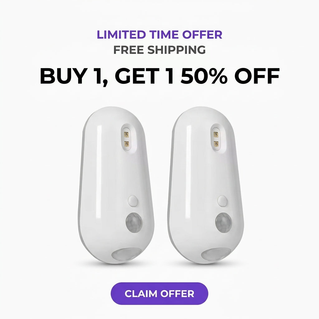 Novira Halo: UV Toilet Sanitizer & Night Light